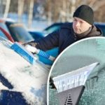 Ako odstrániť ľad z čelného skla za pár minút: jednoduchý